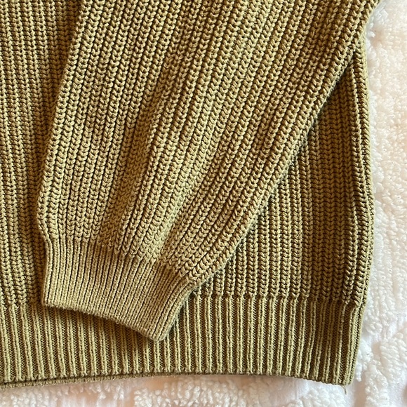 Zara - Girls Sage Green Knit Sweater - Picture 2 of 8